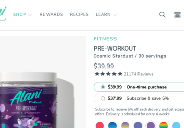 Alani Pre Workout Review