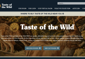 Taste of the Wild Pet Food Review