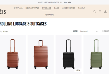 BÉIS Luggage Review