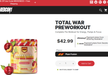 TOTAL WAR Pre-Workout Review